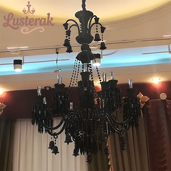 لوستر مشکی زیبا