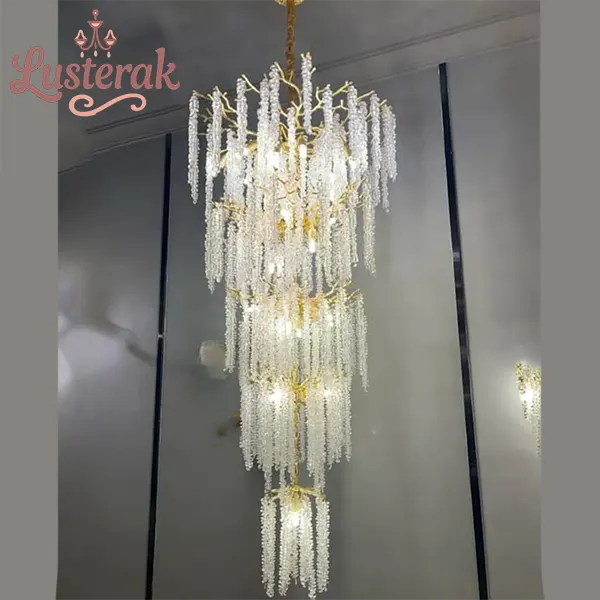لوستر طبقاتی خوشه انگوری